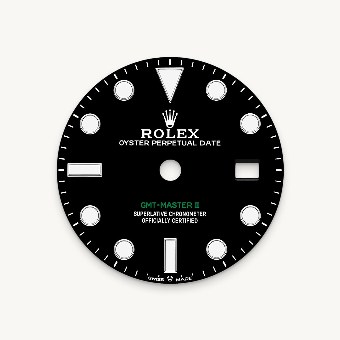 Black dial