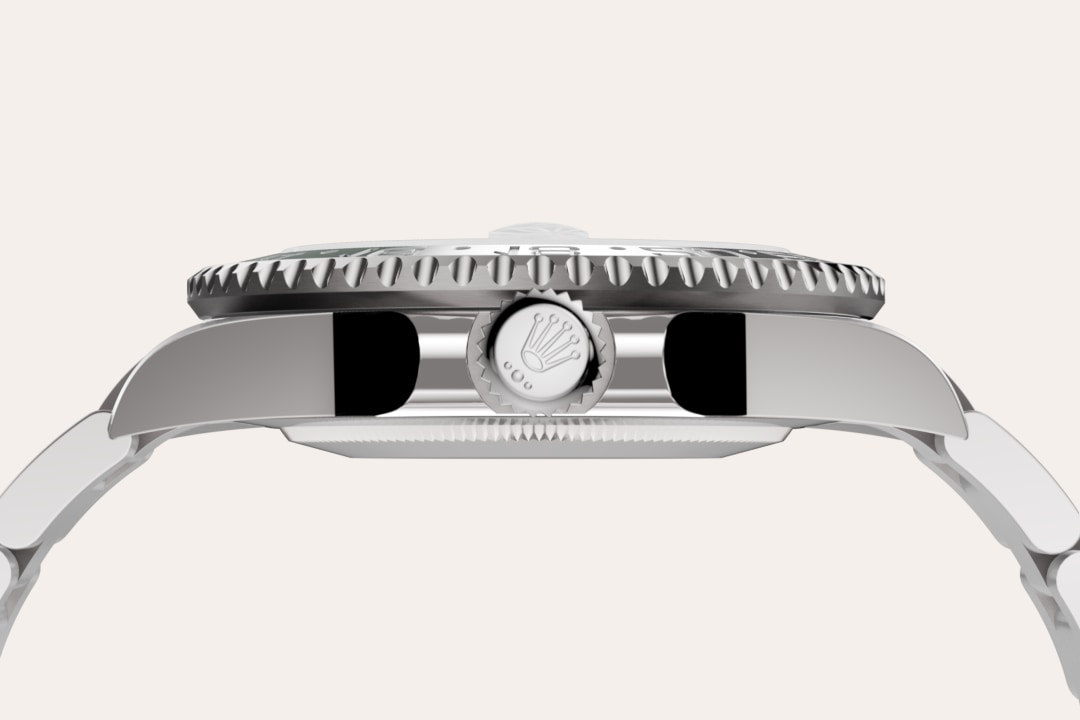 18 kt white gold